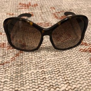PRADA oversized butterfly gradient sunglasses!